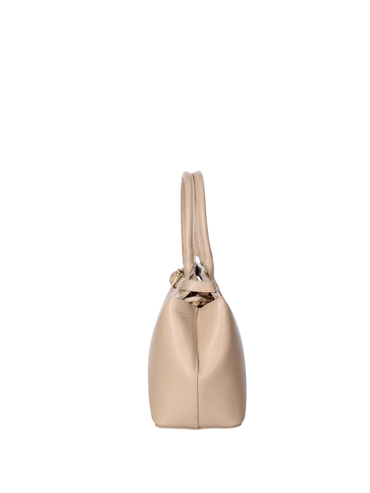 Borsa a mano da donna Vera Pelle 07146-D05 CAPPUCCINO Viola Castellani