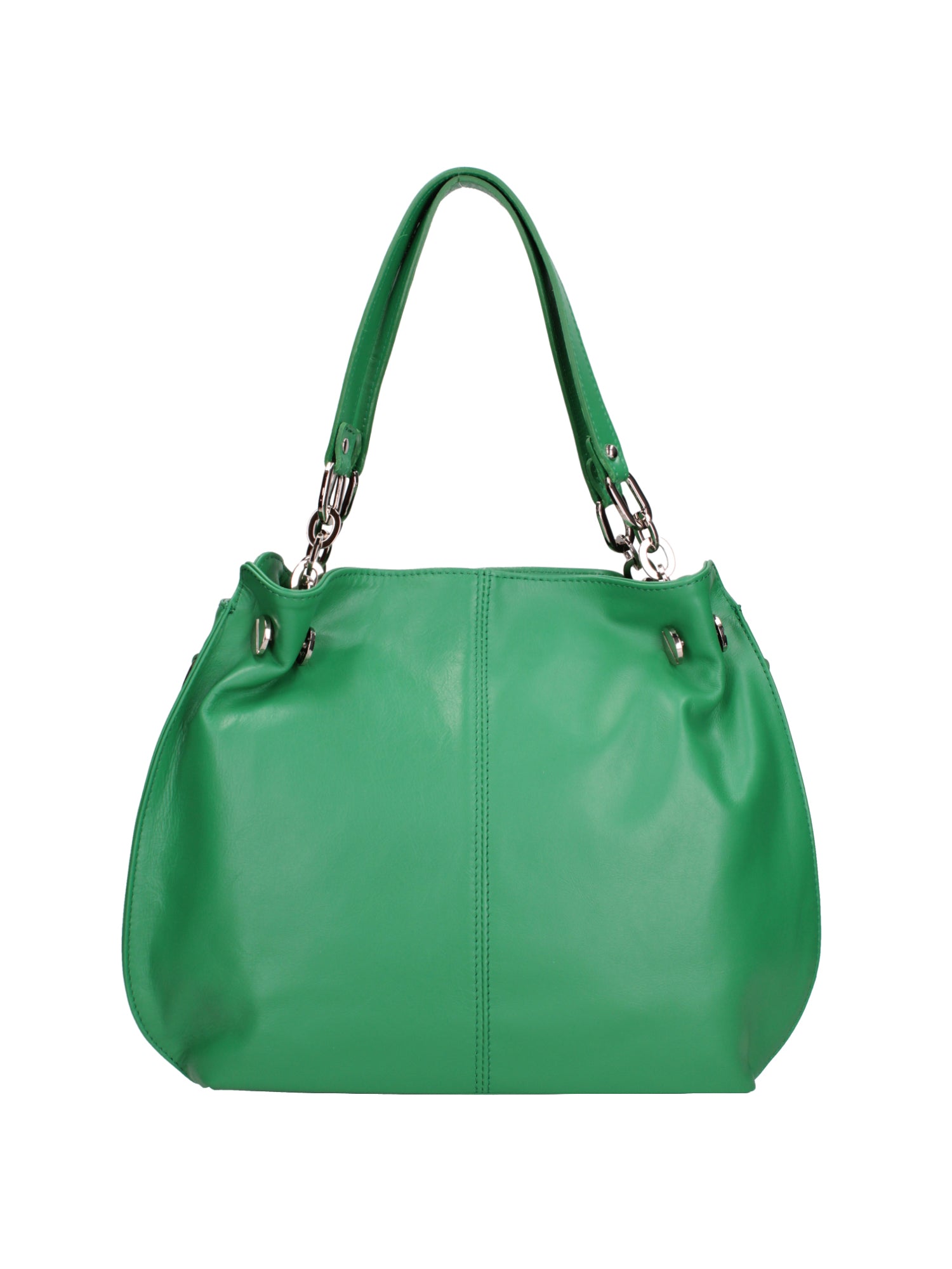 Ereba Borsa a mano da donna Made in Italy 100% pelle 3305-S47 VERDE MELA Gave Lux