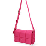 Borsa a spalla da donna Ecopelle DC3323-1-LIGHT FUCHSIA Diana&co