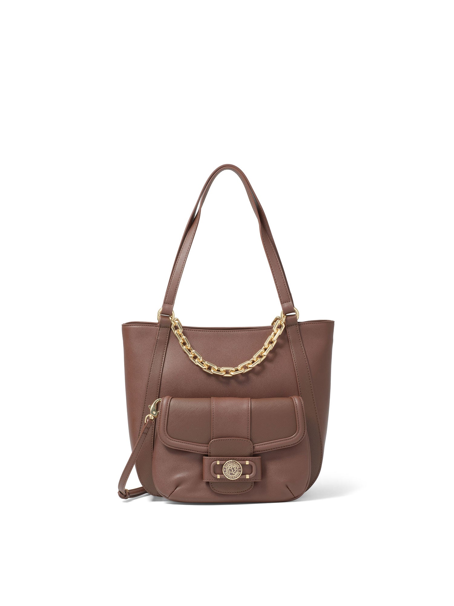 Auriela Borsa a spalla da donna Poliestere + Poliuretano B16835-MARRONE Braccialini