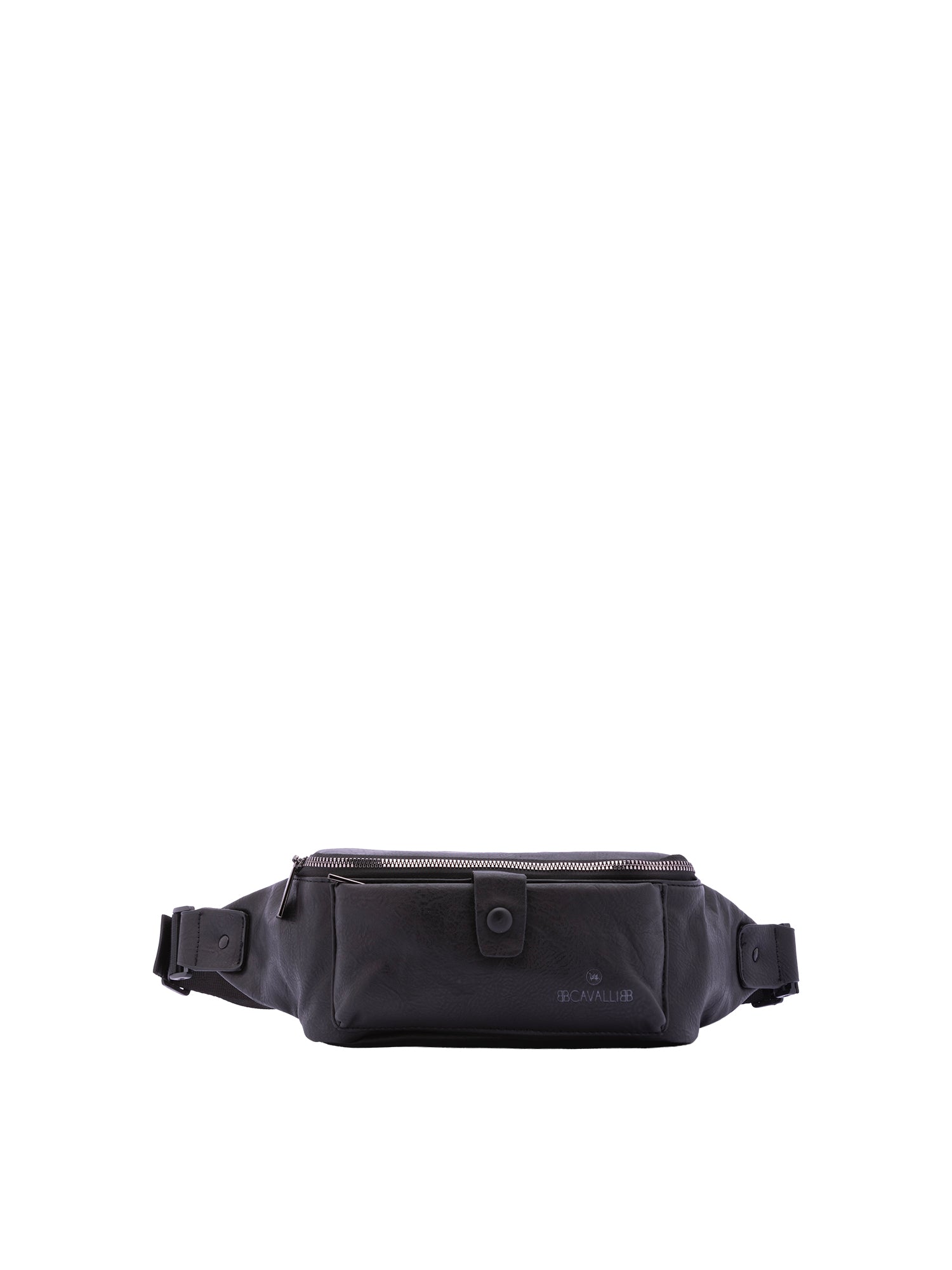 Marsupio da uomo in poliestere Casual BC1409-NERO B Cavalli