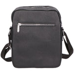 Borsa a tracolla uomo Pelle PU vegana PCL3025-BLACK Northampton Polo Club