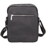 Borsa a tracolla uomo Pelle PU vegana PCL3025-BLACK Northampton Polo Club