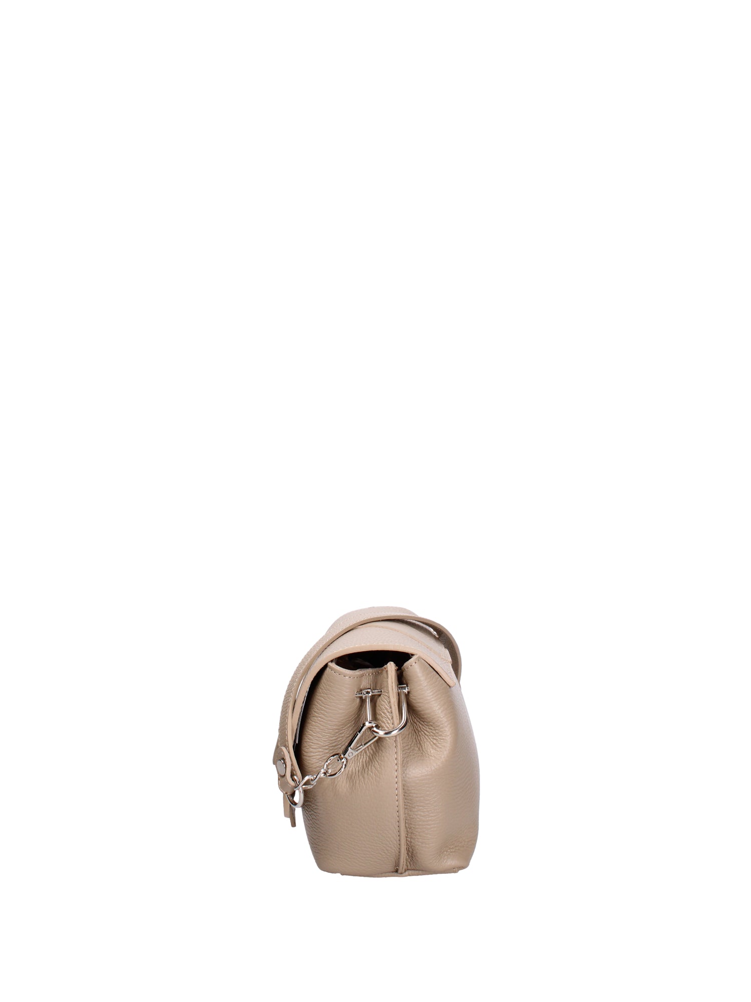 Borsa a tracolla da donna Vera pelle 07143-D05 CAPPUCCINO Roberta Rossi