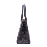 Borsa a mano da donna Ecopelle e poliestere BC1370-NERO B Cavalli