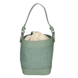 Alyssa Borsa a secchiello da donna Pelle & Paglia 05166-331 S96 MENTA Gave Lux