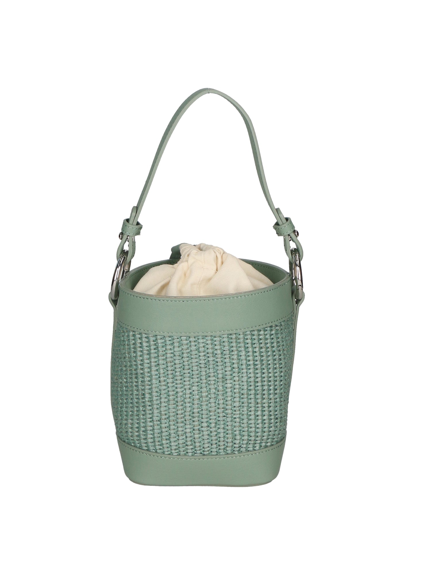 Alyssa Borsa a secchiello da donna Pelle & Paglia 05166-331 S96 MENTA Gave Lux