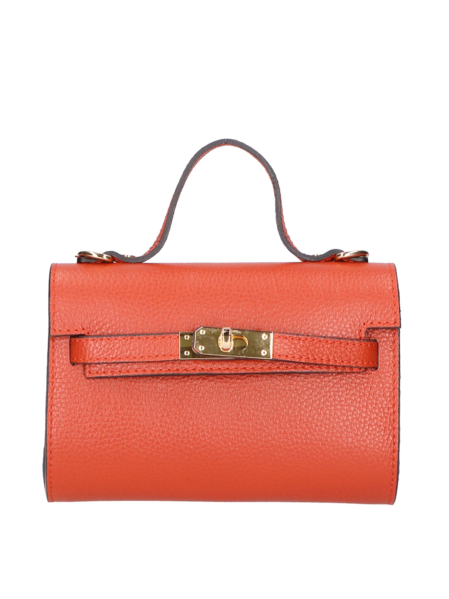 Uma Borsa a mano da donna Vera pelle 06525-D61 MATTONE(HP) Gave Lux
