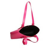 Germana Borsa a spalla da donna 100% pelle 05924-B02 FUXIA Gave Lux