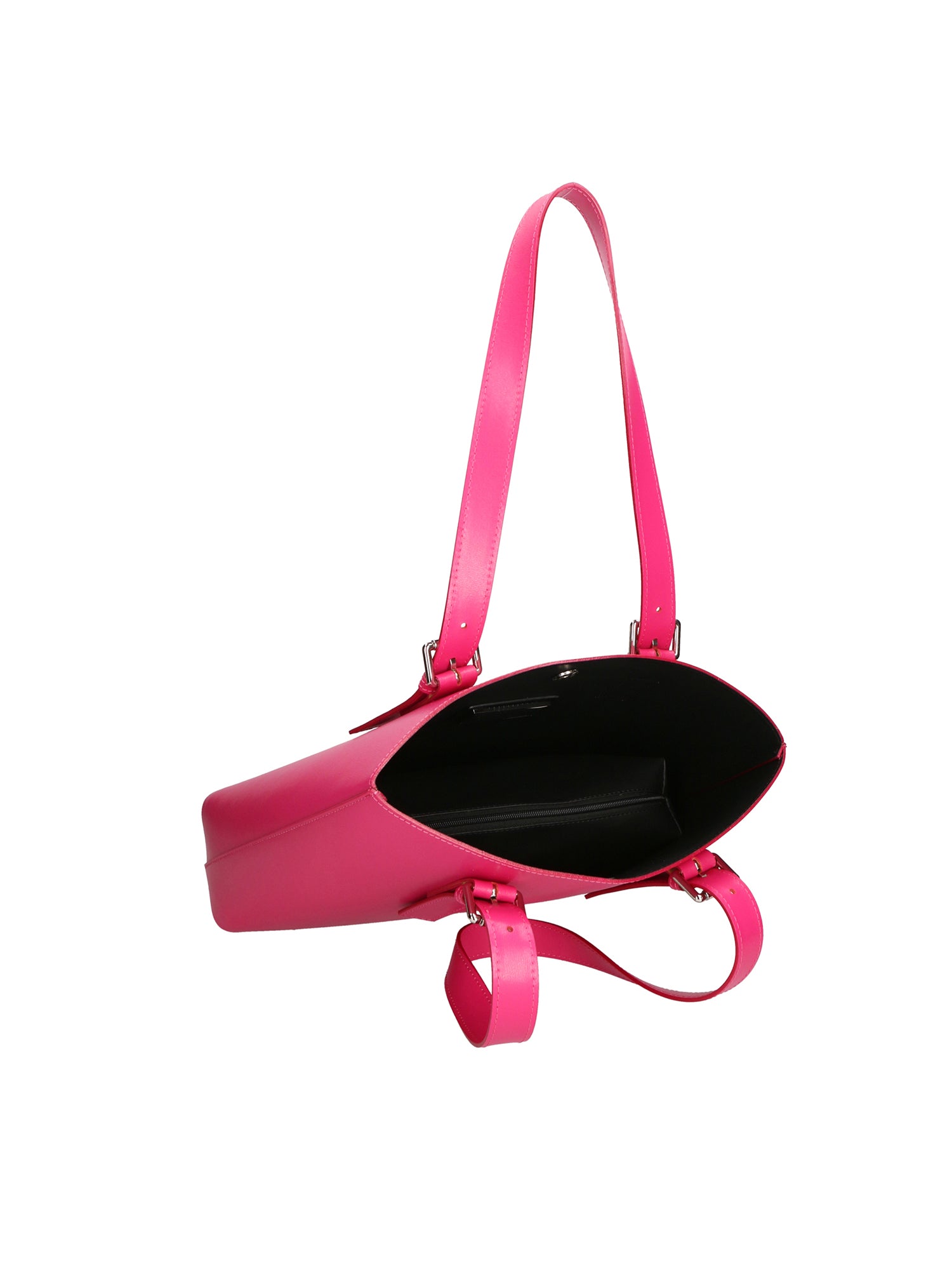 Germana Borsa a spalla da donna 100% pelle 05924-B02 FUXIA Gave Lux