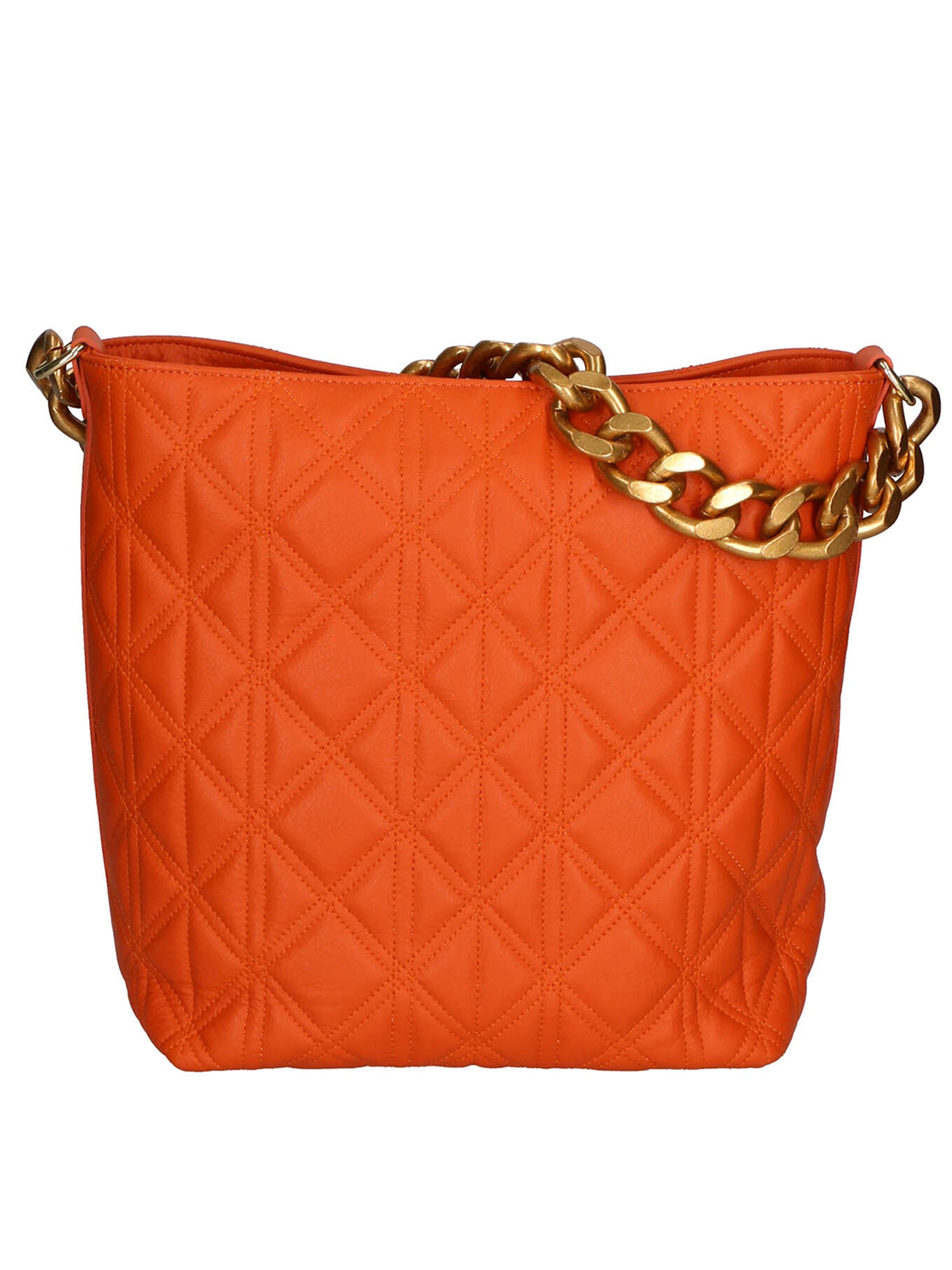 Adra Borsa a spalla da donna Vera pelle 04538-S29 ARANCIONE Gave Lux