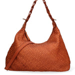 Asteria Borsa a spalla da donna Vera pelle 7799-CUOIO Gave Lux