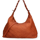 Asteria Borsa a spalla da donna Vera pelle 7799-CUOIO Gave Lux