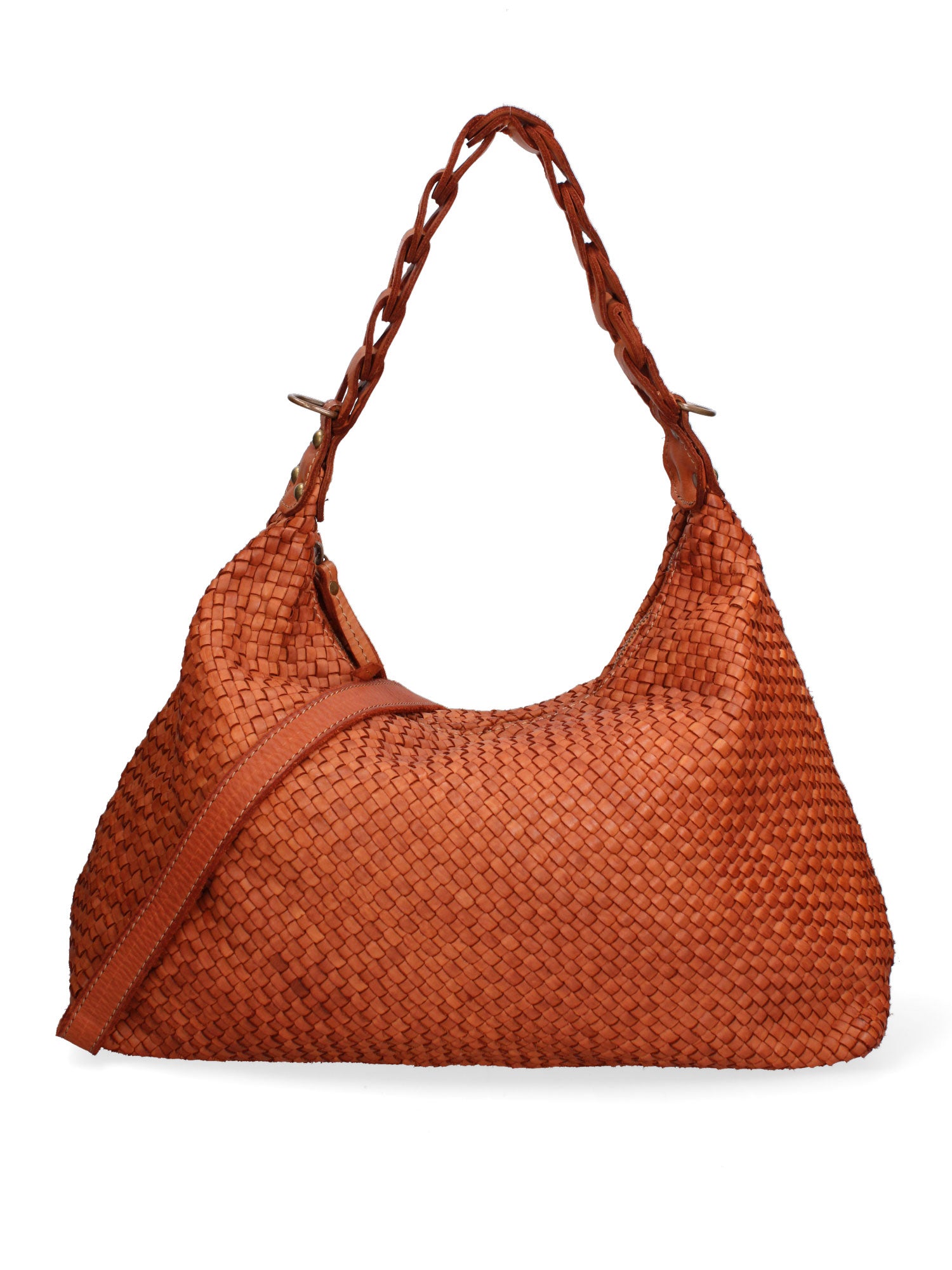 Asteria Borsa a spalla da donna Vera pelle 7799-CUOIO Gave Lux