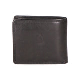 Portafoglio unisex in vera pelle Made in Italy SN1827747-BLACK Santini Firenze