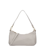 Oriane Borsa a spalla da donna Vera Pelle 07400-D86 GRIGIO PERLA Gave Lux