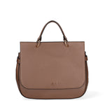 Novara Plus Borsa a mano da donna Vera pelle 564139-D11 TAUPE Gave Lux