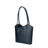 Chanel 3005-18 BLU Zaino da donna in vera pelle Gave Lux