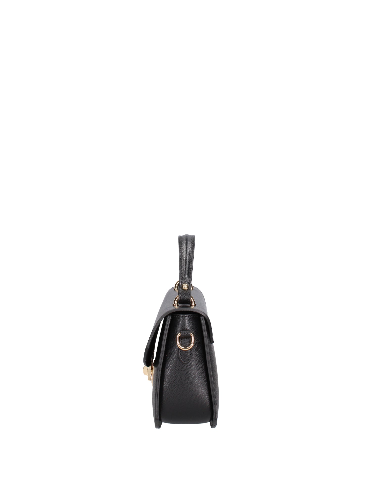 Borsa a mano da donna 100% vera pelle 07202-P 636 NERO Roberta Rossi