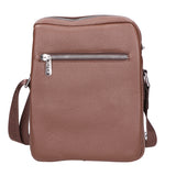 Borsa a tracolla uomo Pelle vegana PU PCL3026-LIGHT BROWN Northampton Polo Club