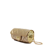Borsa a mano da donna 100% Pvc FLAT MOON-GOLD Marc Ellis