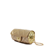 Borsa a mano da donna 100% Pvc FLAT MOON-GOLD Marc Ellis