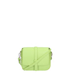 Borsa a tracolla da donna Vera pelle 07203-D12 VERDE Roberta Rossi