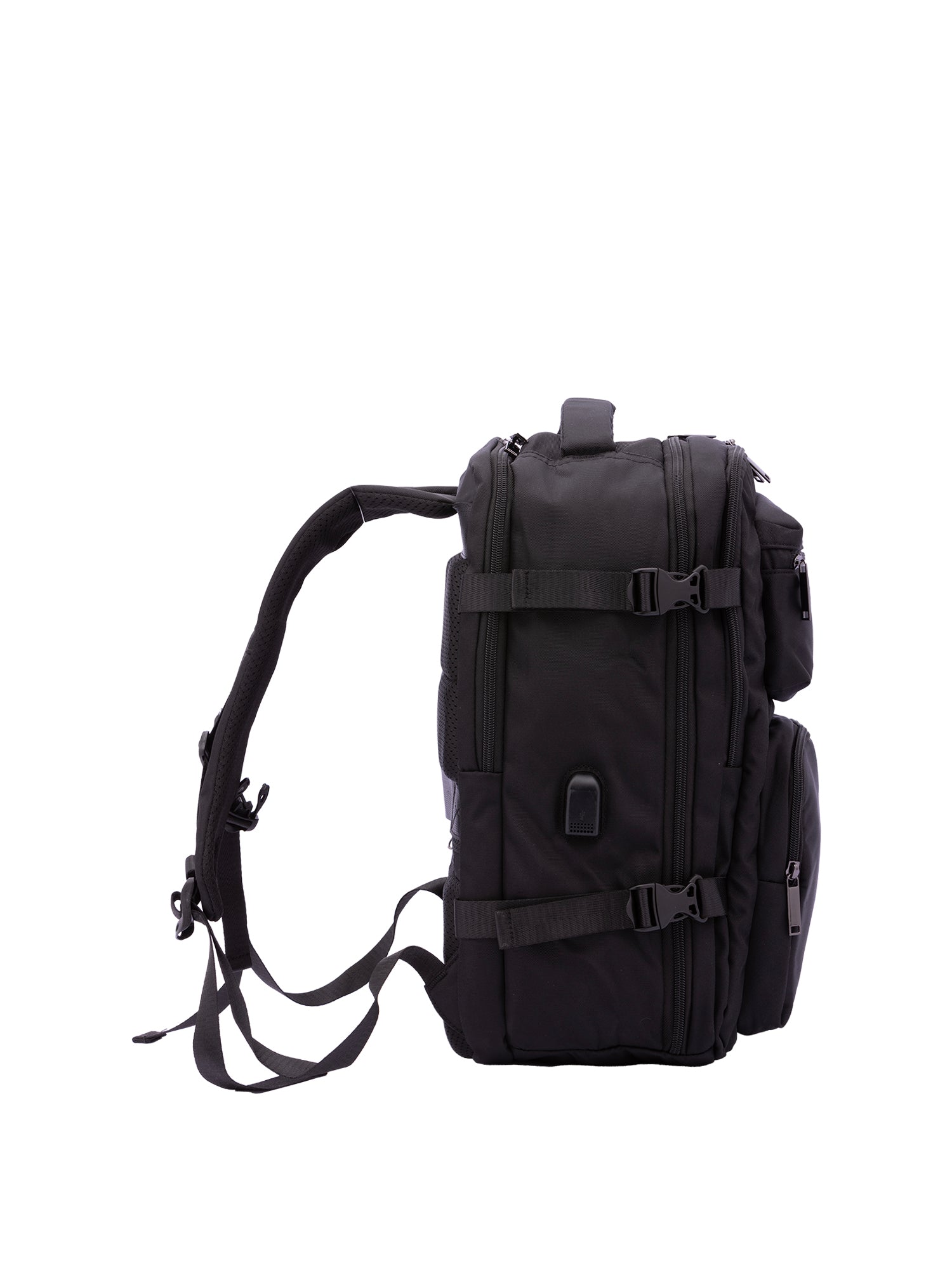 Zaino da uomo in poliestere Casual BC1330-NERO B Cavalli
