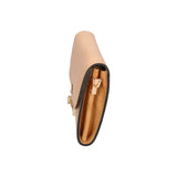 Hope Borsa a mano da donna Made in Italy Vera pelle 734-LU81 SABBIA Viola Castellani