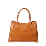 Jordana Borsa a mano da donna Vera pelle e suede 07150-L125 CAMEL Viola Castellani