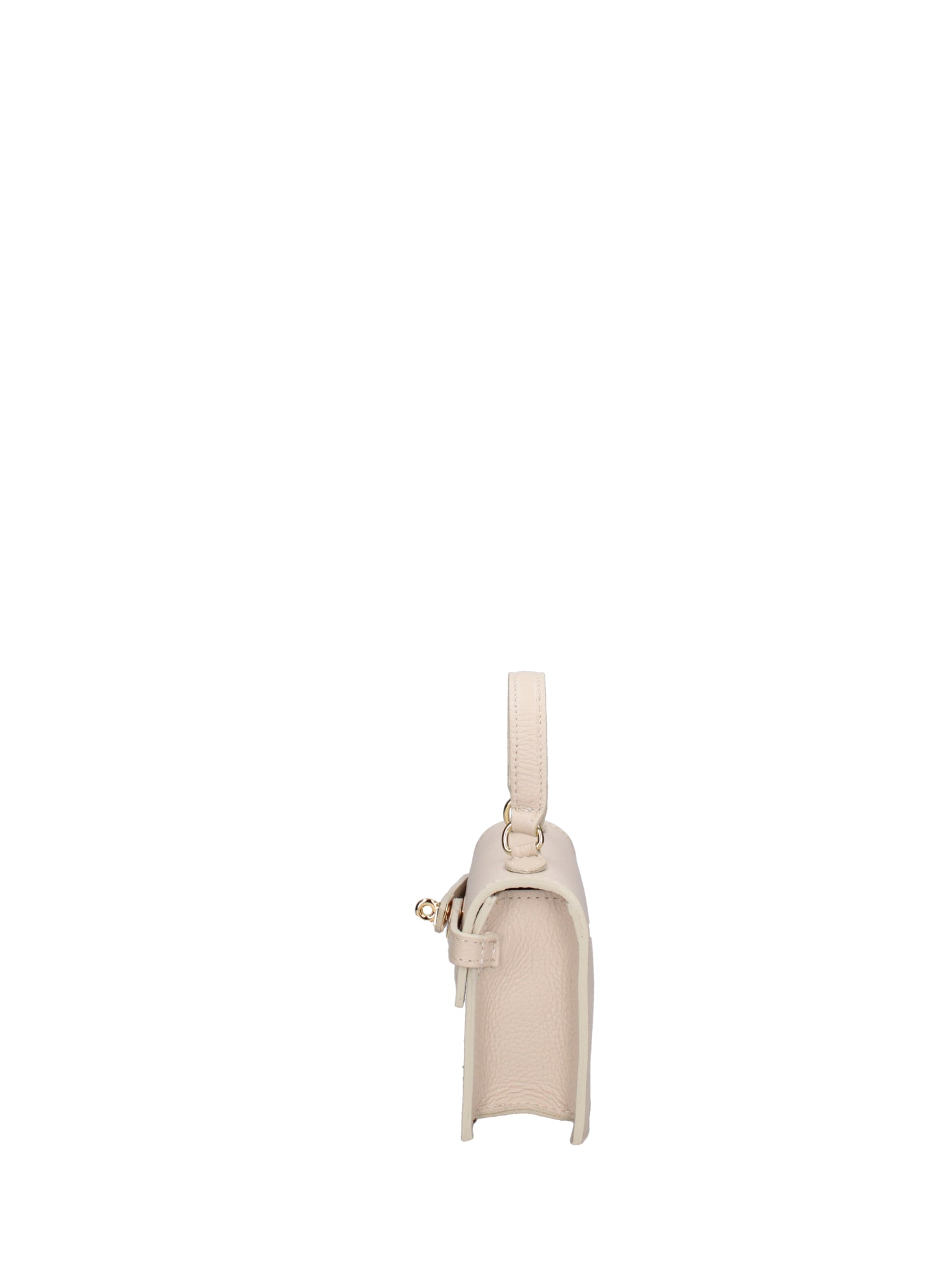 Borsa a mano da donna Vera pelle 07161-D37 LATTE Roberta Rossi