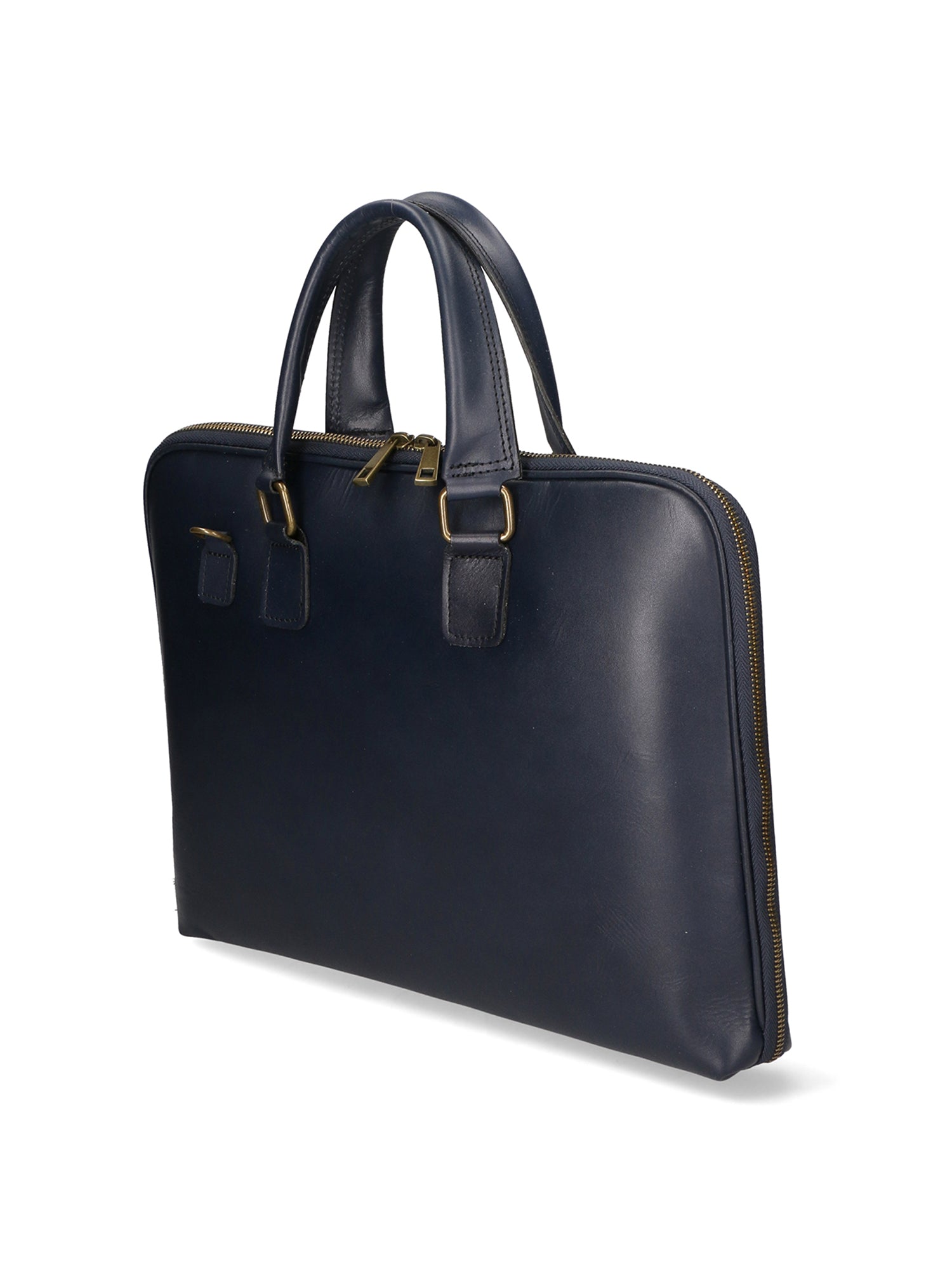 Fabiana Borsa a mano unisex Vera pelle 9033-BLU DARK BLUE Gave Lux