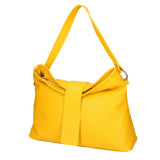 Grace Borsa a spalla da donna Vera pelle 07158-D04 GIALLO Viola Castellani