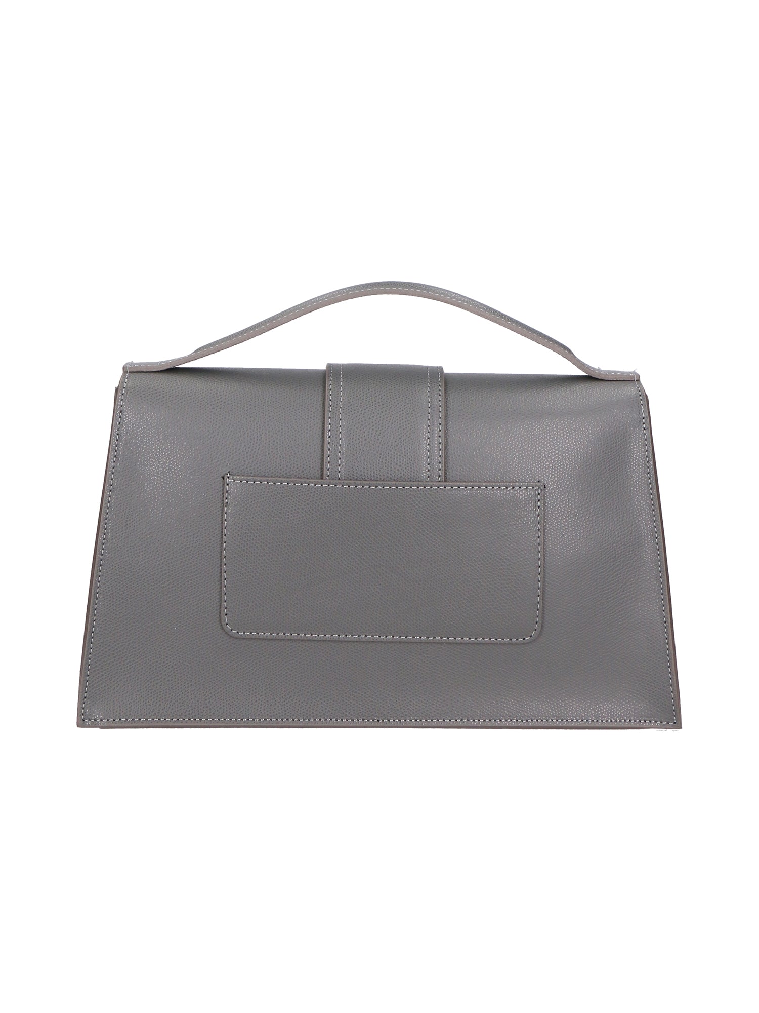 Lina Borsa a mano da donna Vera pelle 06517-GRIGIO Gave Lux
