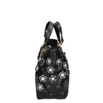 Iolara Lux Borsa a spalla da donna Vera pelle B17240-NERO Braccialini