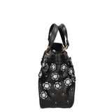 Iolara Lux Borsa a spalla da donna Vera pelle B17240-NERO Braccialini