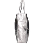 Íris Borsa a mano da donna Vera Pelle 07565-L001 ARGENTO Gave Lux