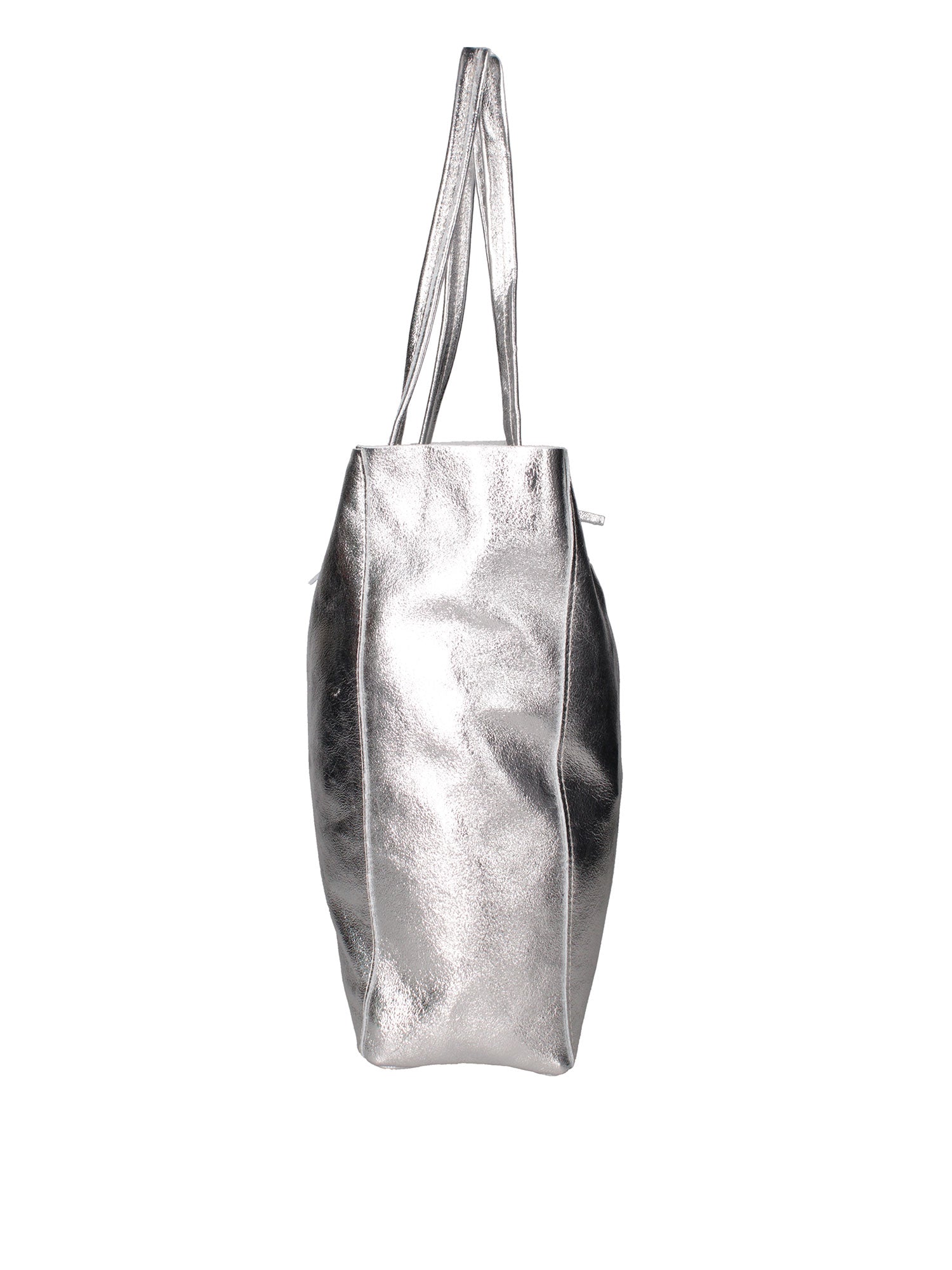 Íris Borsa a mano da donna Vera Pelle 07565-L001 ARGENTO Gave Lux
