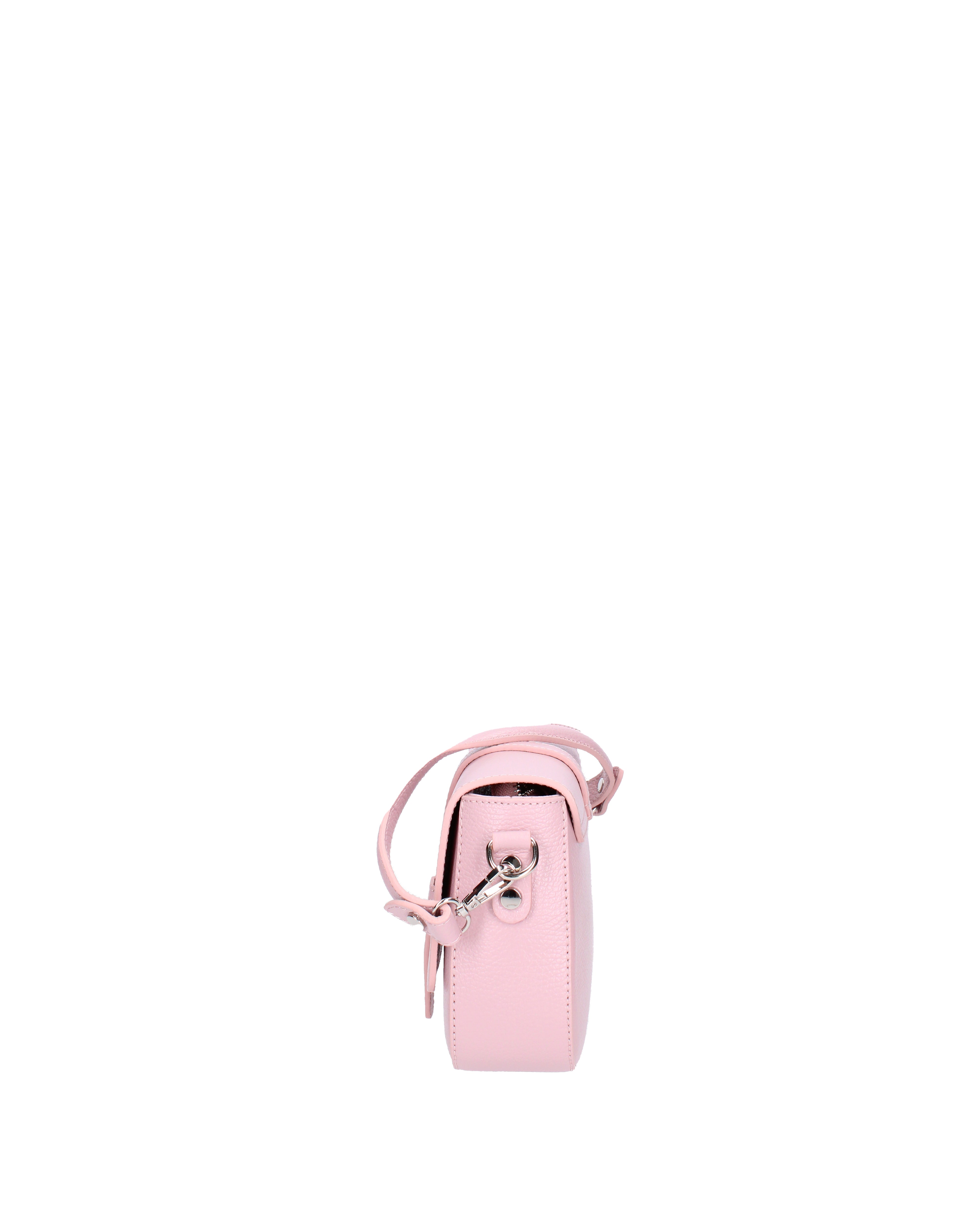 Borsa a tracolla da donna Vera pelle 07203-D56 PINK Roberta Rossi