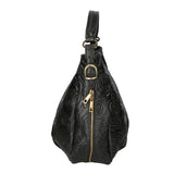 Lumelia Borsa a mano da donna Vera pelle 80013-019 NERO Gave Lux