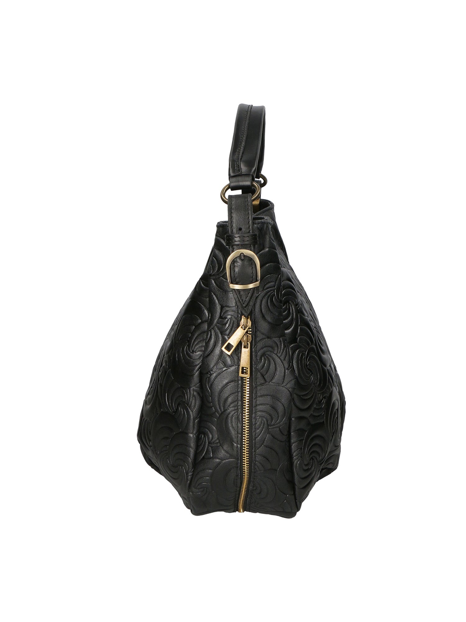 Lumelia Borsa a mano da donna Vera pelle 80013-019 NERO Gave Lux