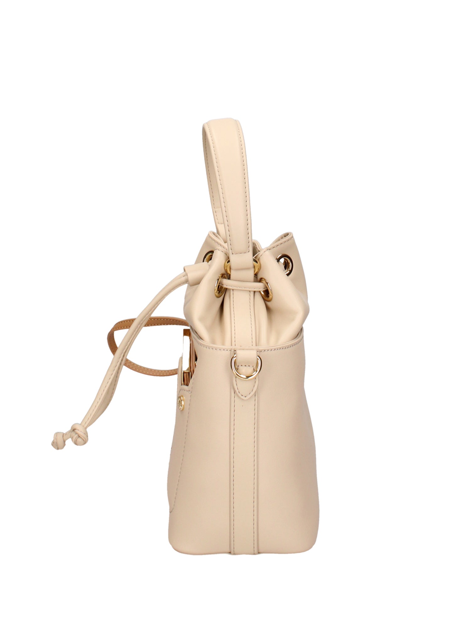 Miriel Borsa a mano da donna 100% poliuretano B16492-BEIGE Braccialini
