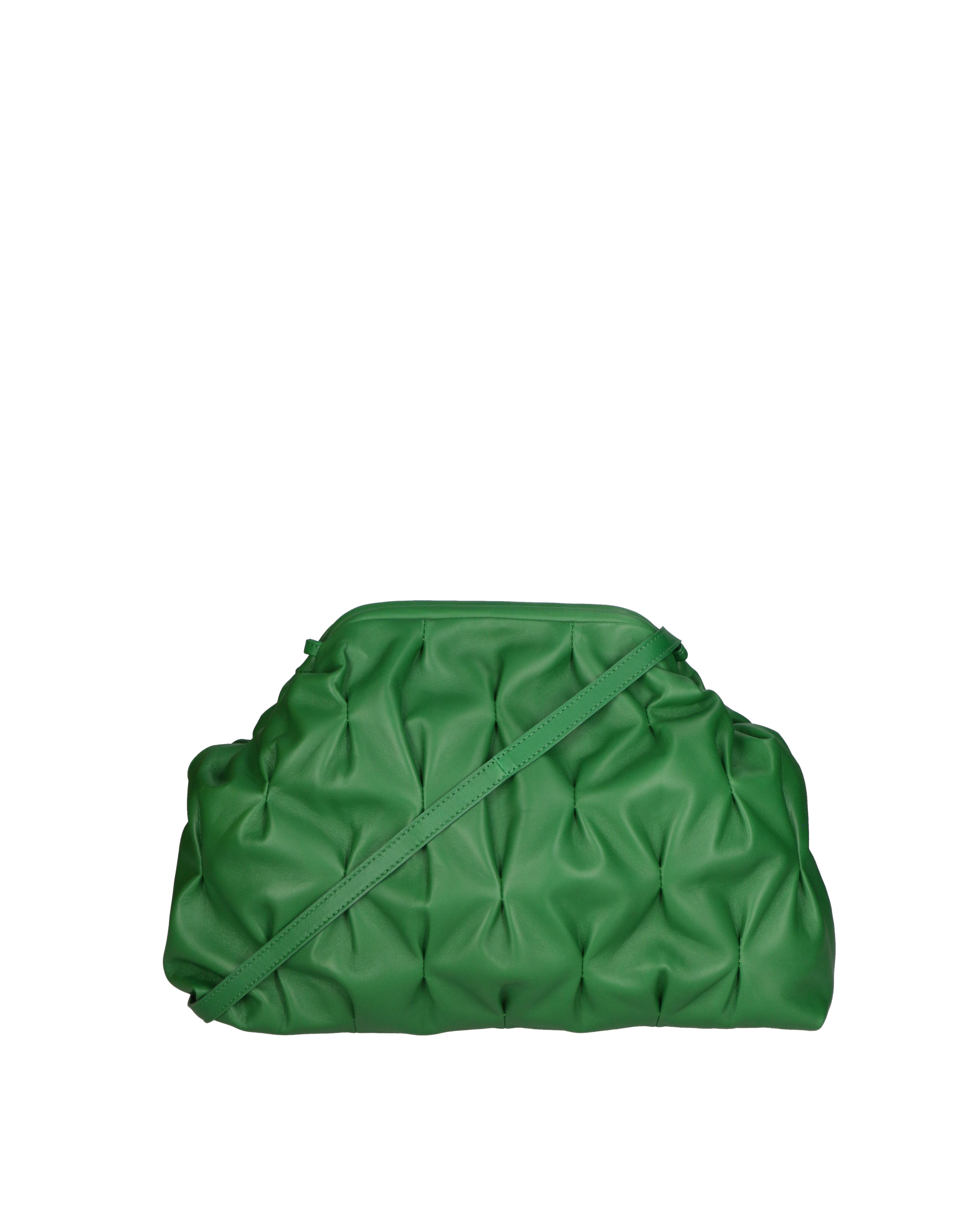 Verona Borsa a mano da donna Vera pelle 04797-S47 VERDE MELA Gave Lux