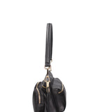 Borsa a spalla da donna Vera pelle 07147-D28 NERO Roberta Rossi