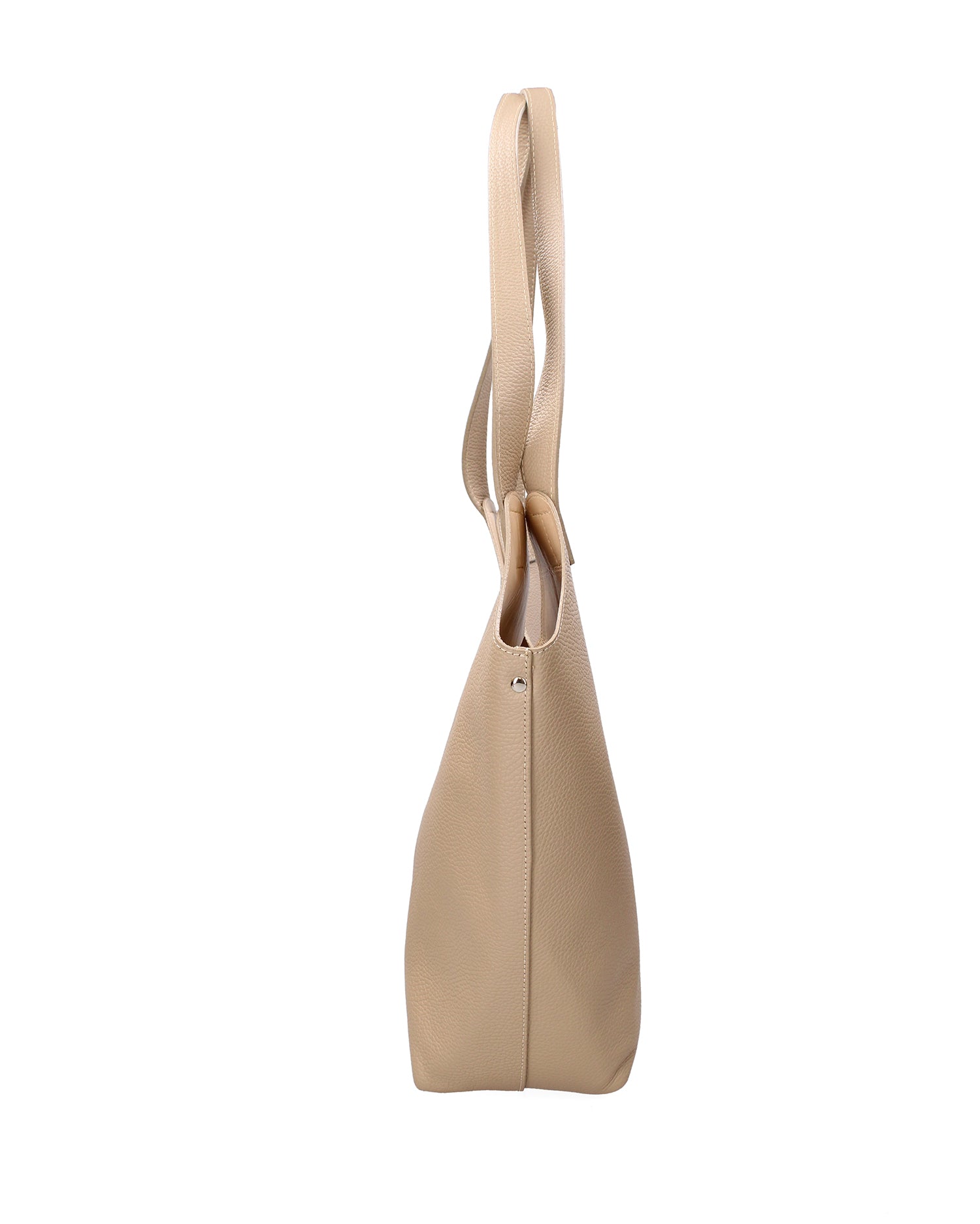 Borsa a mano da donna Vera pelle 07231-D05 CAPPUCCINO Roberta Rossi