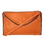 Liora 1330-CUOIO Pochette donna vera pelle Gave Lux