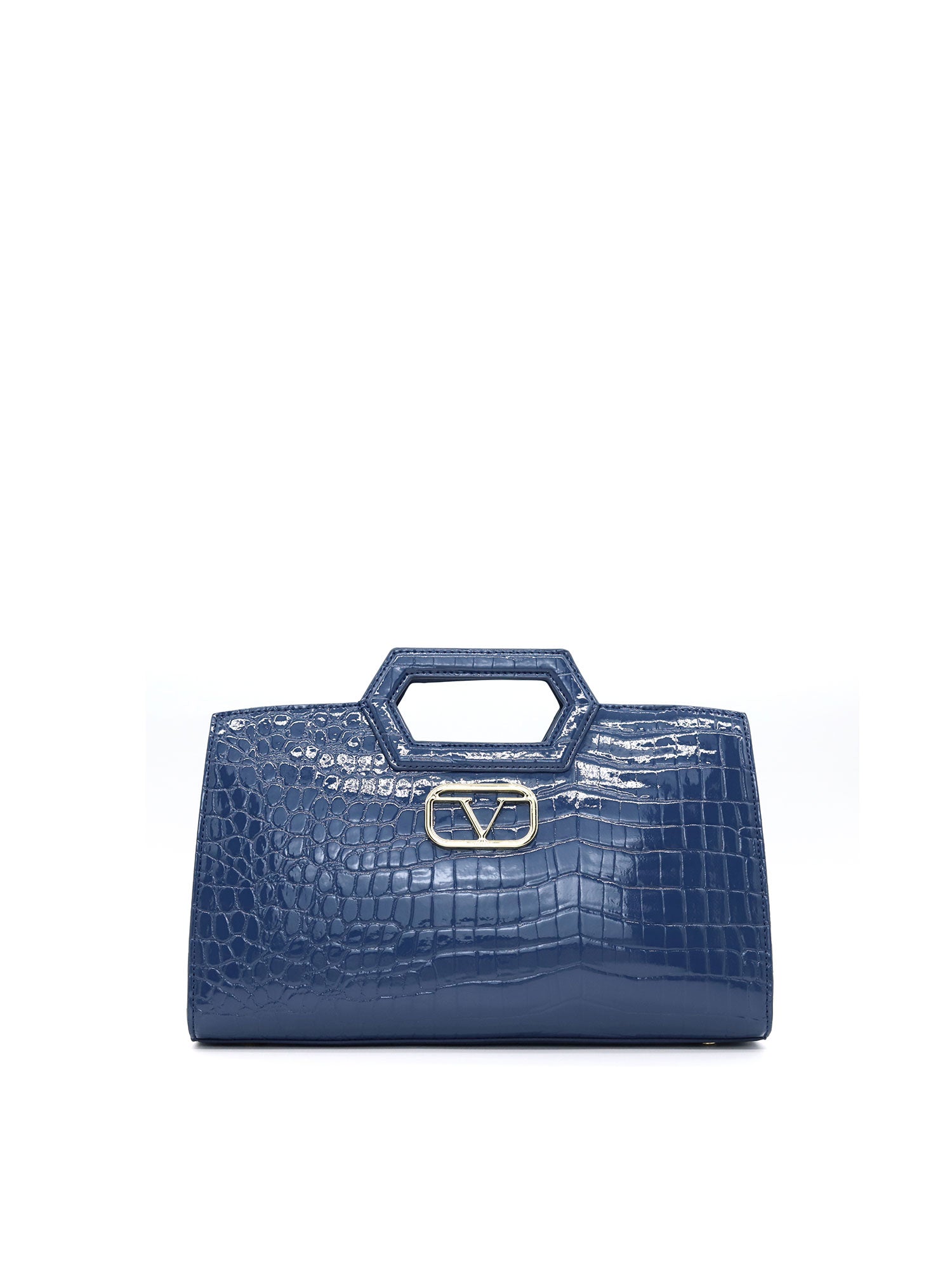 Acropoli Borsa a mano da donna Ecopelle VC-213-BLU NAVY 19V69 Italia