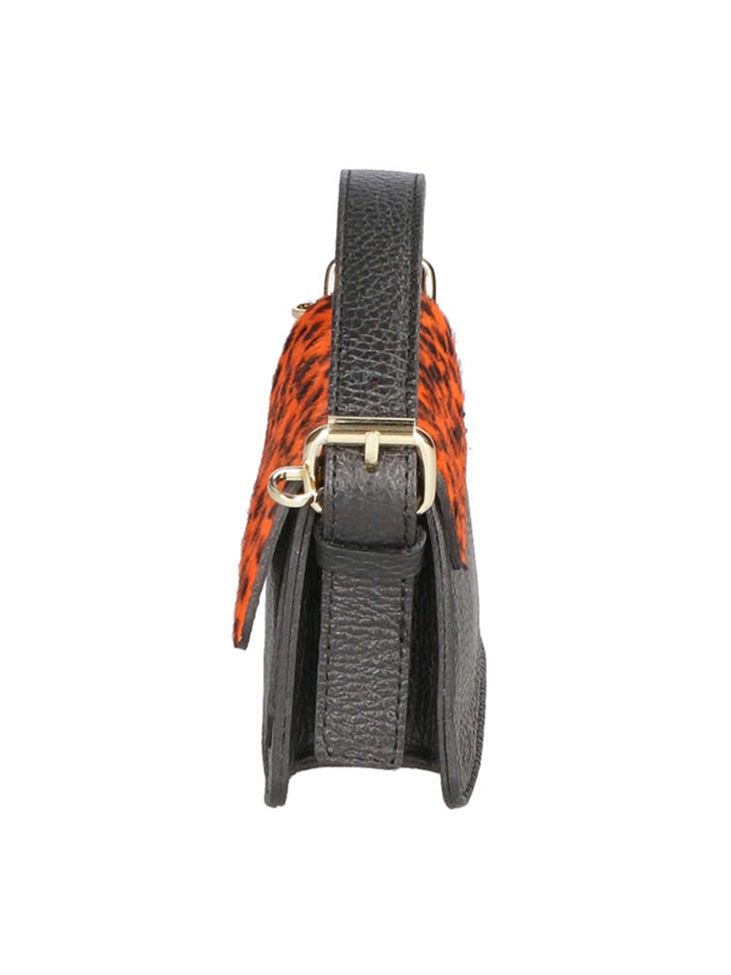 Aleide Borsa a mano da donna Vera pelle 04858-LEO P ARANCIONE Gave Lux