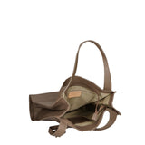 Seraphina Ultra Borsa a spalla da donna Vera pelle 3311-D40 TAUPE TAUPE Gave Lux