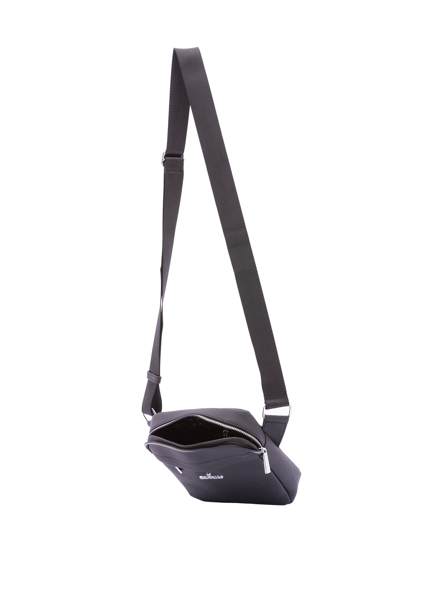 Borsa a tracolla da uomo 100% poliestere BC1096-NERO B Cavalli